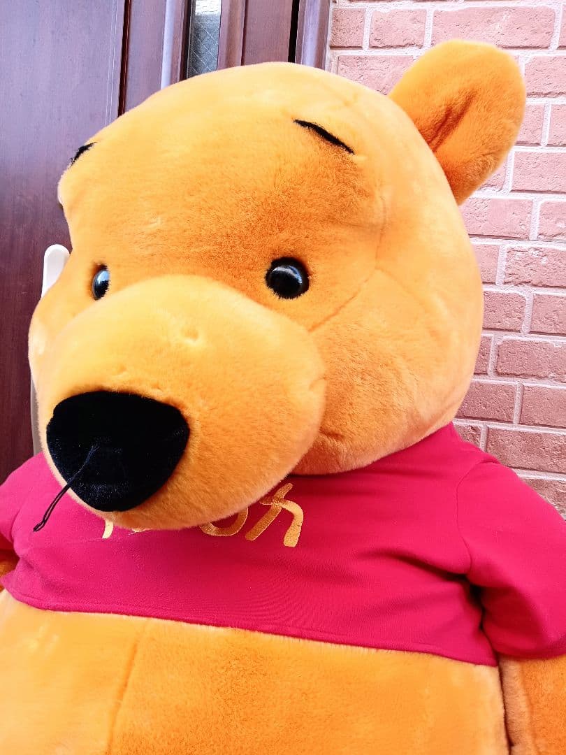 日本に3つだけの限定品！特大プーさん 美品 ぬいぐるみ 希少品 150cm