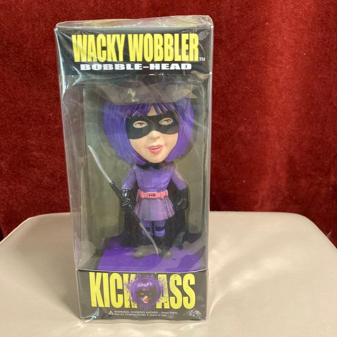 キックアス ワッキーワブラー ボブルヘッド 3体と変身ネックウォークマー