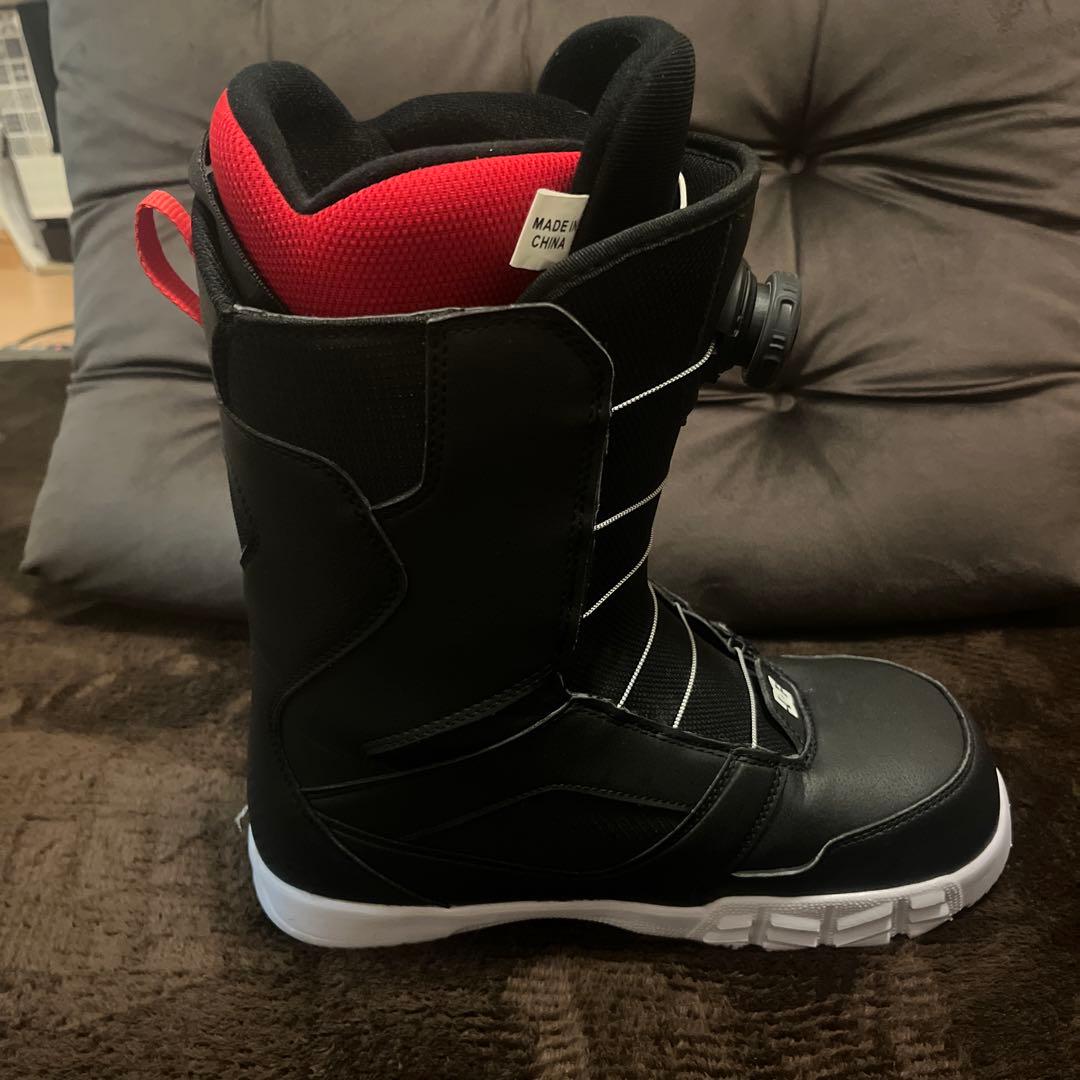 DC RL D スノーボードブーツ 黒/赤