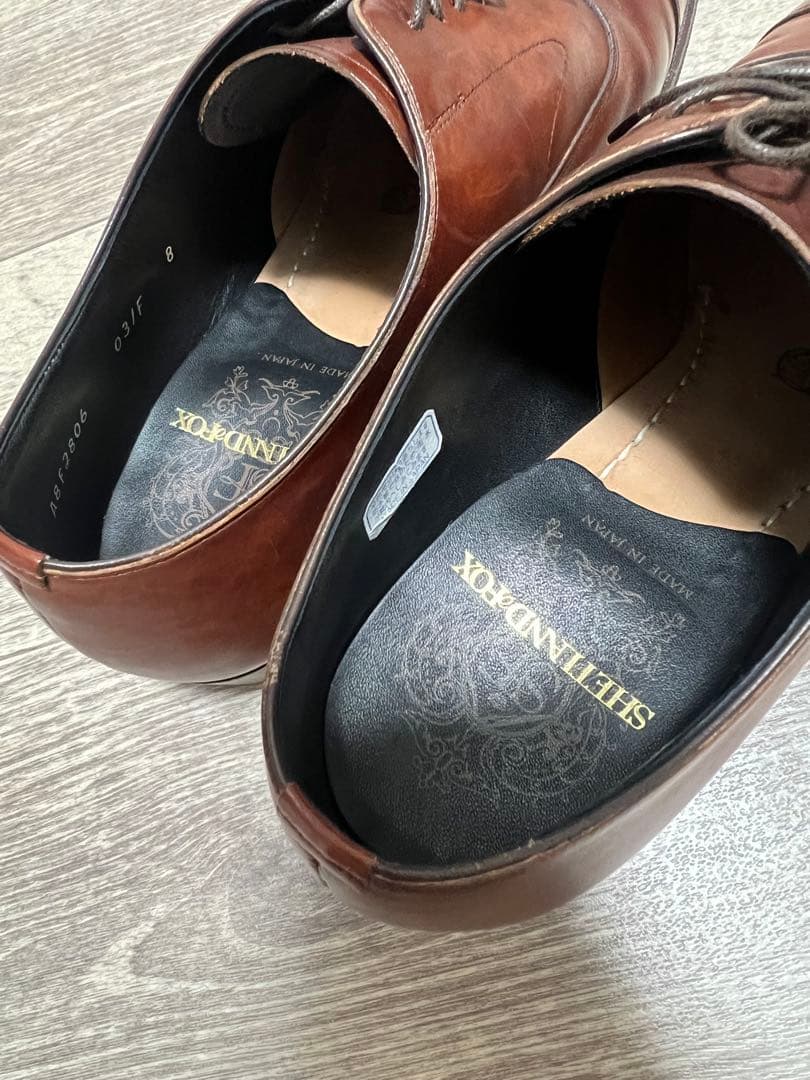 美品！値下げ！SHELTAND FOX ブライトン サイズ8(26cm)