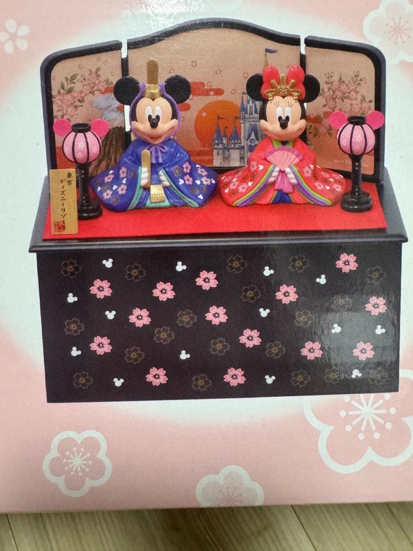 ミッキー ミニー ひな祭り人形セット
