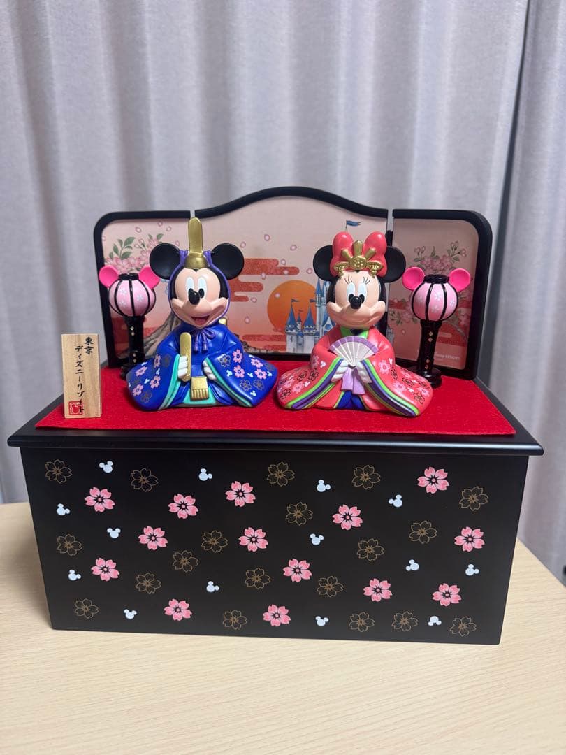 ミッキー ミニー ひな祭り人形セット