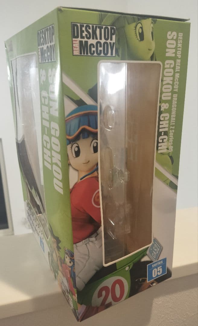 ドラゴンボール デスクトップリアルマッコイ　孫悟空＆チチ 開封品