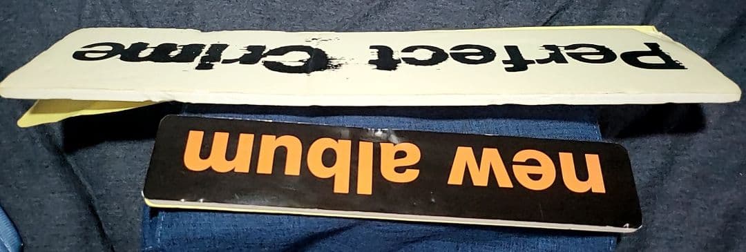 倉木麻衣 Perfect Crime 店頭販促POP　POP追加致しました