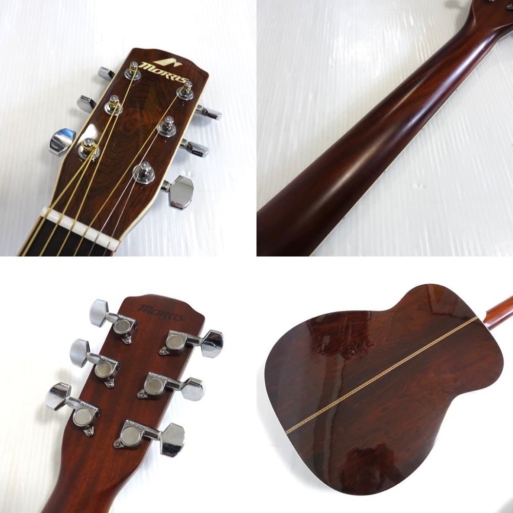 希少美品】Morris モーリス MF-601 アコギ ハカランダ トッ