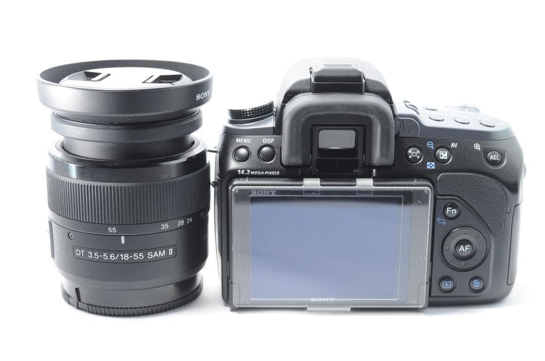 お子様の成長記録に❗️SONY α550✨届いてすぐ使えてスマホに転送可能