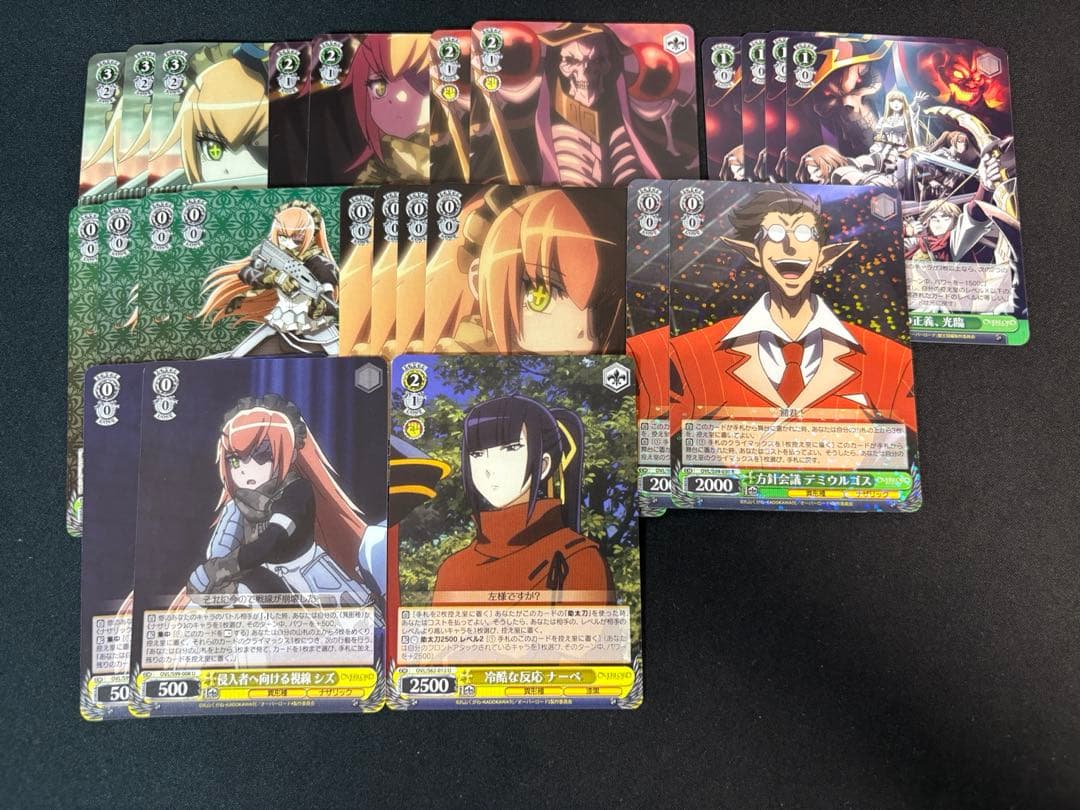 ヴァイスシュヴァルツ オーバーロード オバロ OVERLORD デッキ