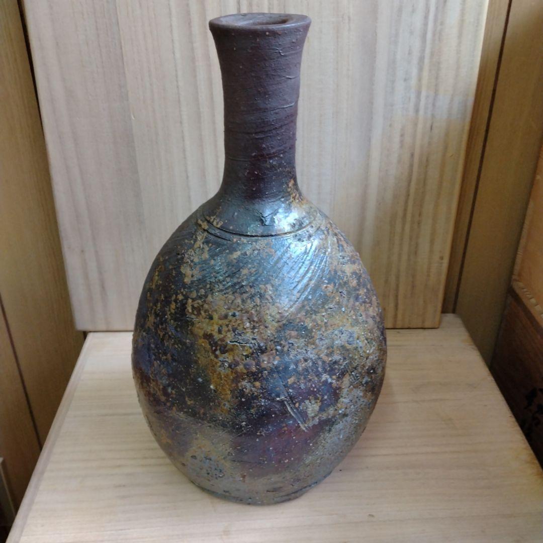 茶道具　期間限定特価　備前花入(西川政美)