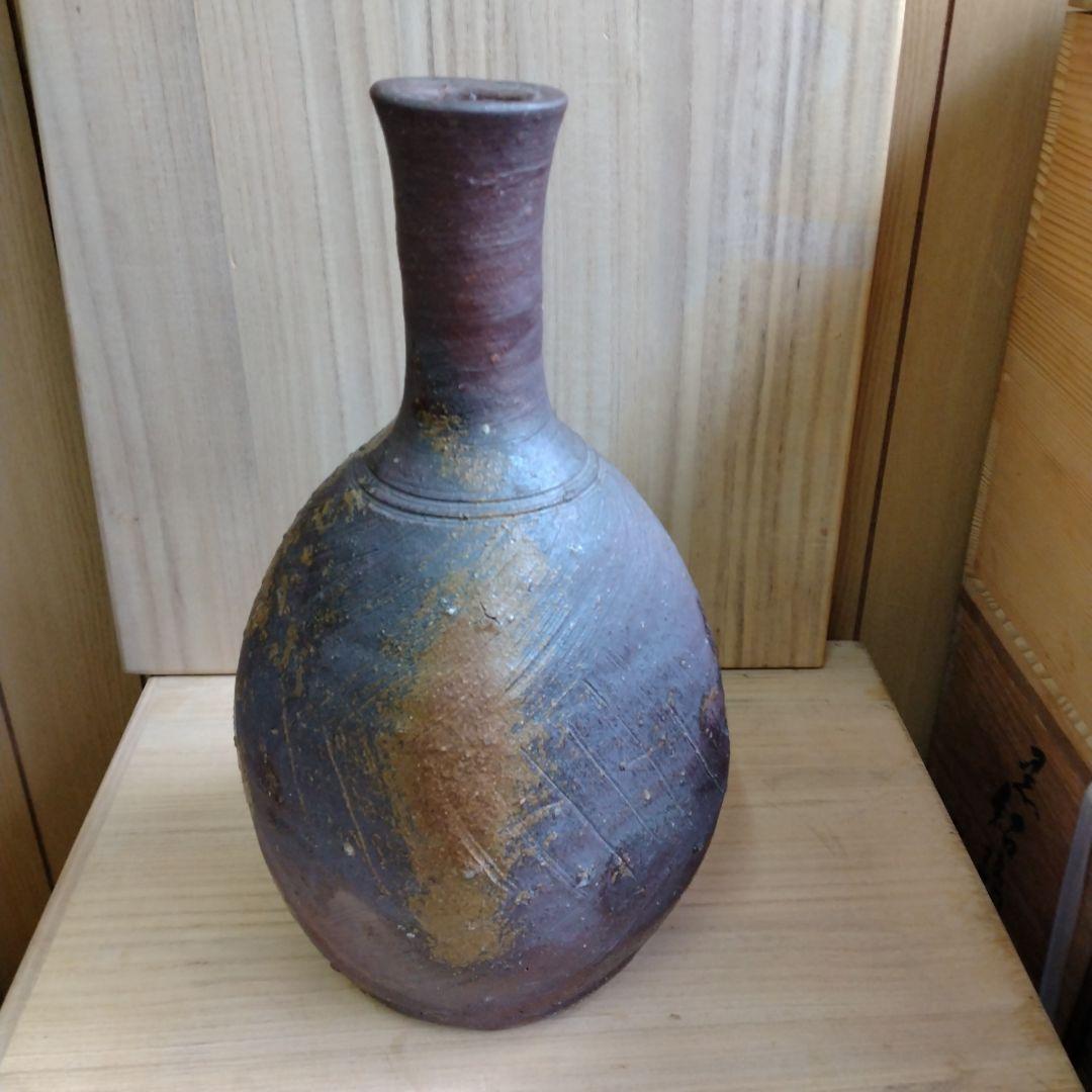 茶道具　期間限定特価　備前花入(西川政美)