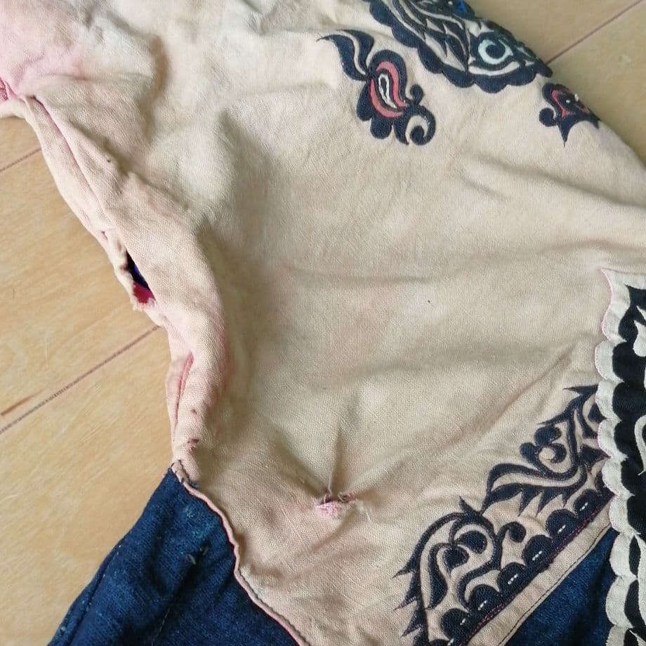 アンティーク 中国 清王朝 刺繍服