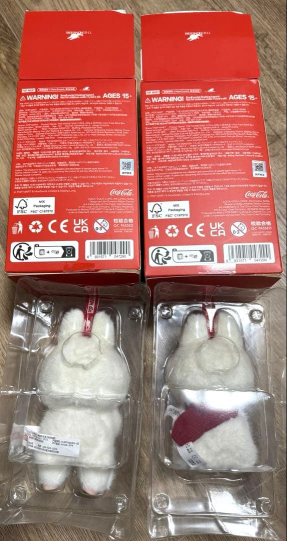 【正規品】THE MONSTERSラブブ コカ・コーラシリーズ 2個セット