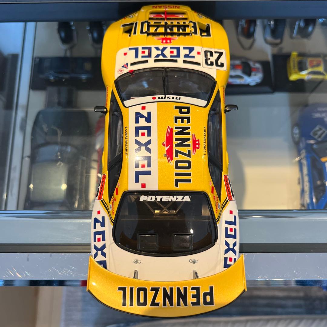オートアート製2001年JGTC日産R34GTRペンズオイルゼクセル
