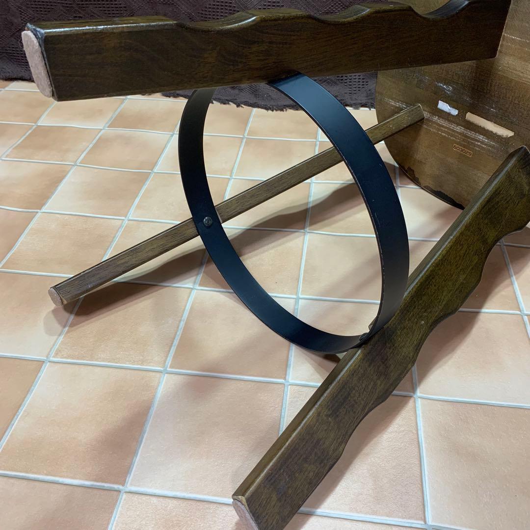 【ヴィンテージ】カリモク ルスティック ハイチェア バースツール スツール