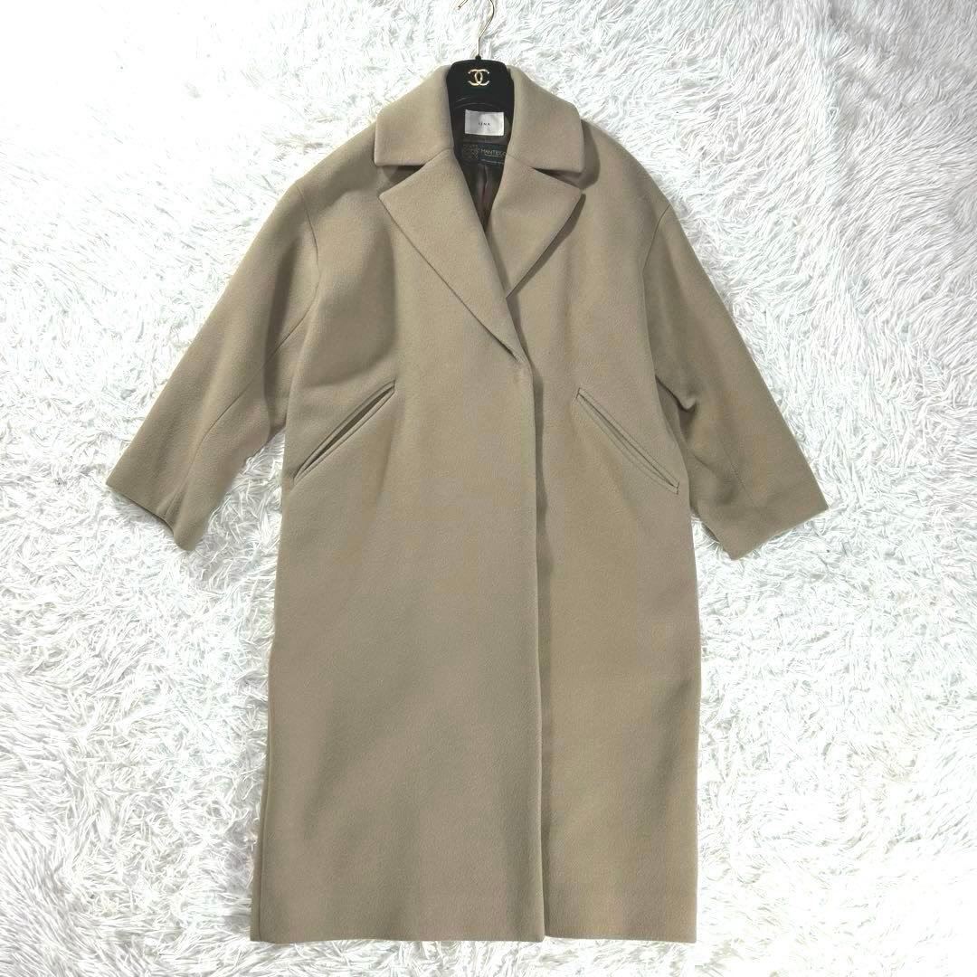 高級✨IENA MANTECO オーバーチェスターコート ベージュ 38 セール