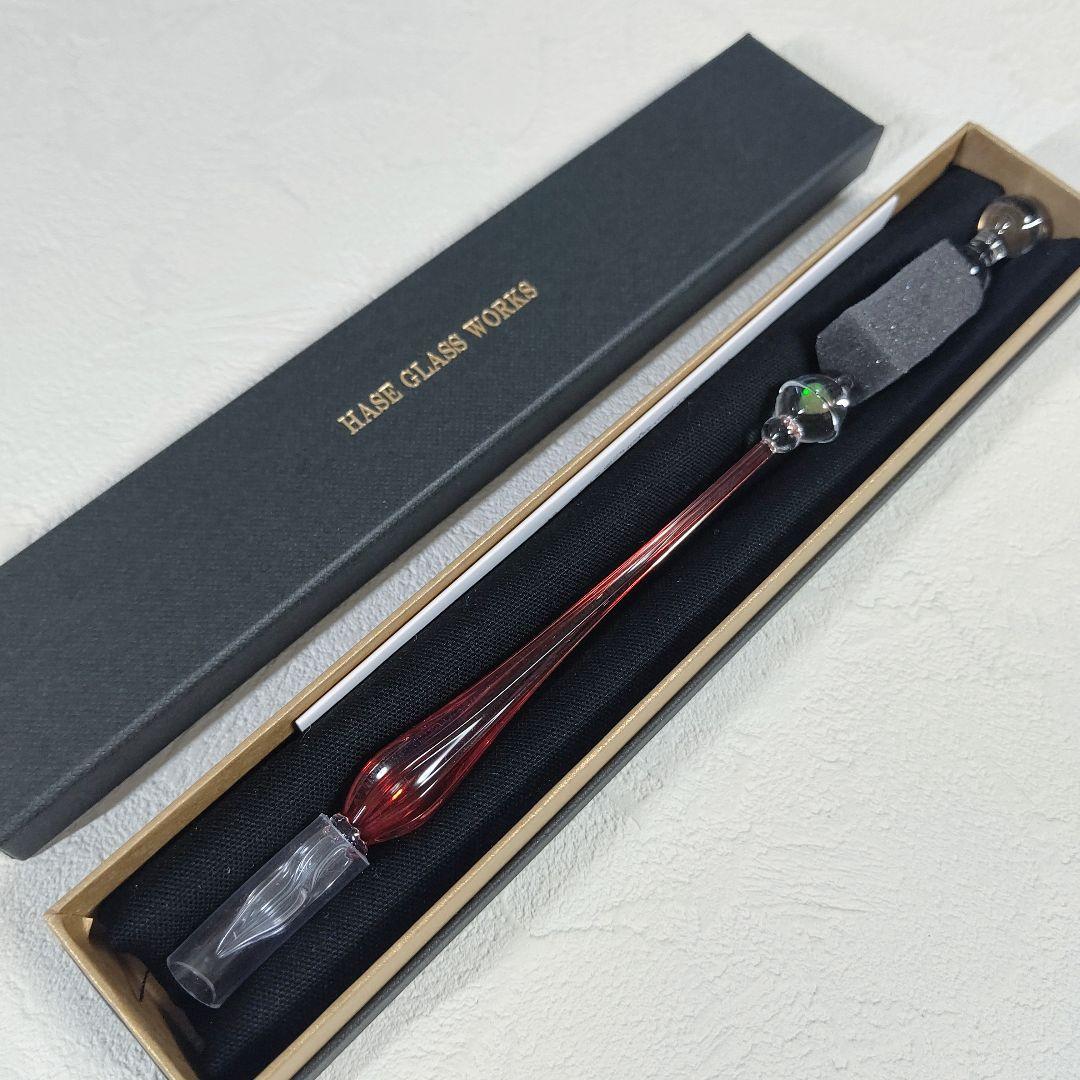 HASE硝子工房 オカモトヤ ガラスペン すずのね(秋)