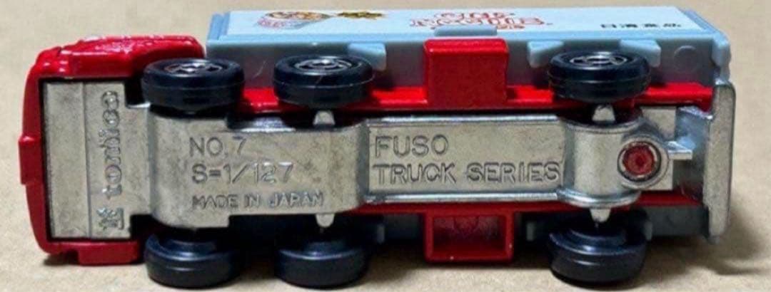 日本製 トミカ ふそう ウイングルーフトラック カップヌードル