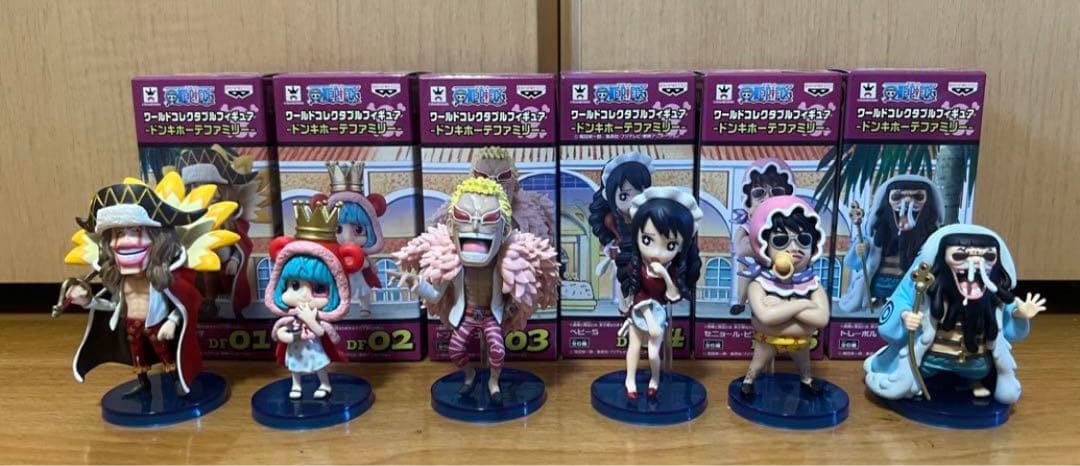 ワンピース ワールドコレクタブル ワーコレ ドンキホーテファミリー 6