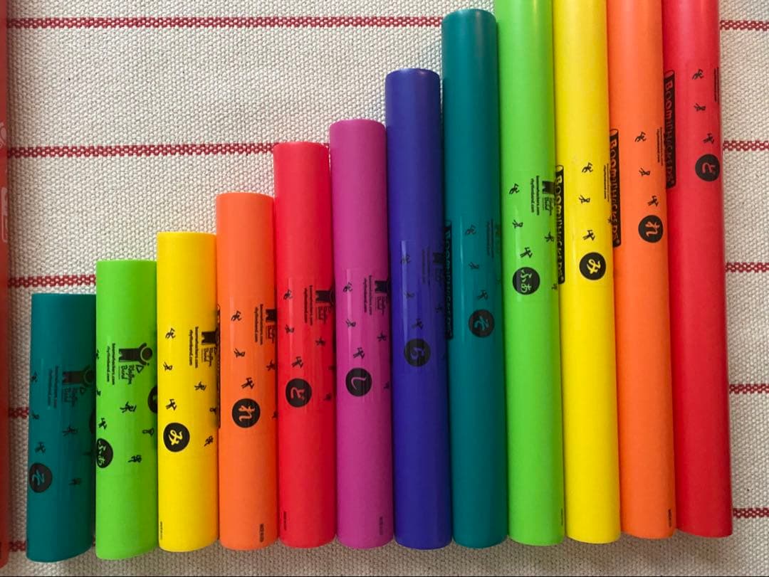 Boomwhackers】ドレミパイプ多色打楽器20音