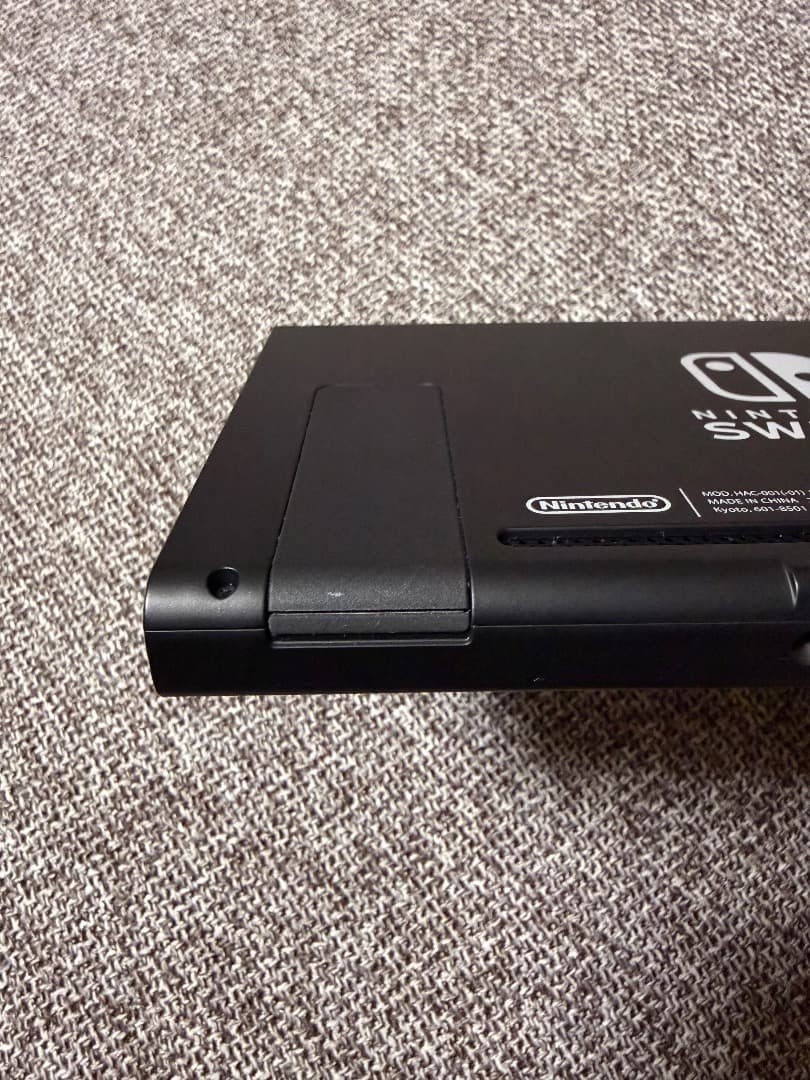 画面傷なしNintendo Switch 本体 グレー バッテリー強化版 完備品