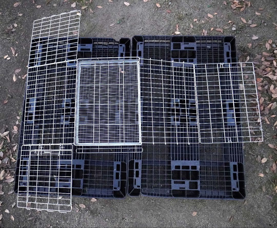 小型犬用 ステンレスケージ ハチコウ Mサイズ フロントオープンの通販