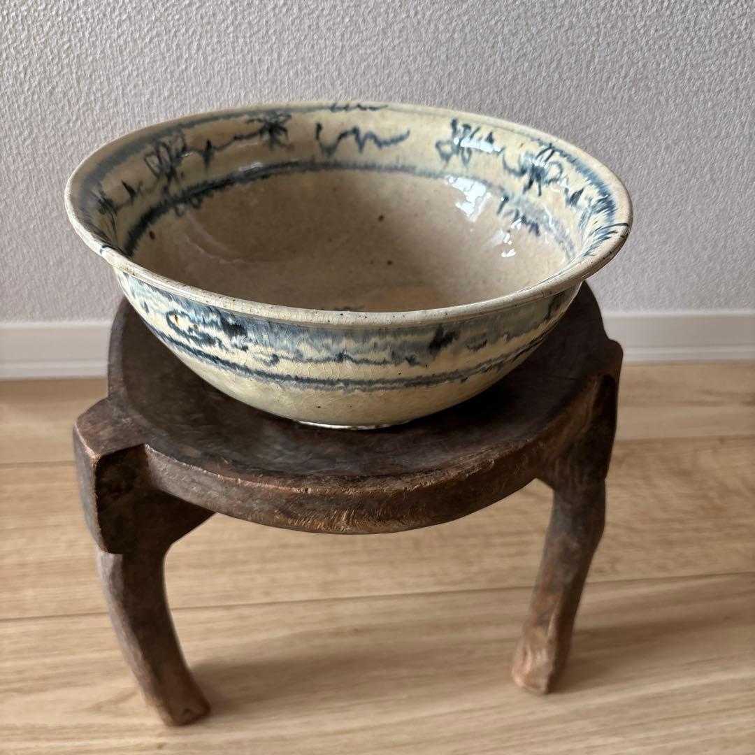 藤田佳三氏作 安南染付け鉢 - メルカリ