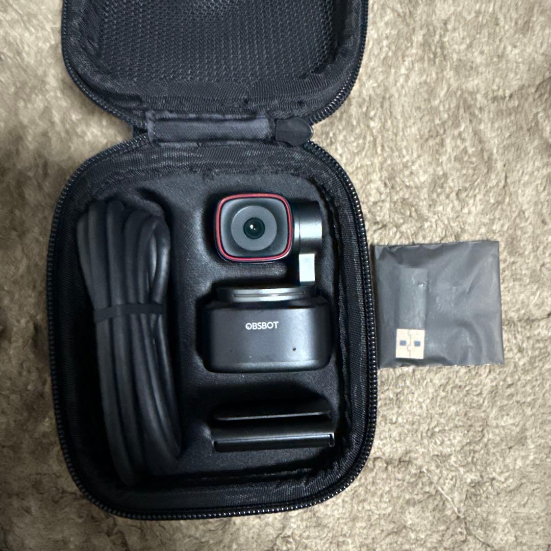 ほぼ新品】OBSBOT Tiny2 4K Webカメラ キャリングケース付き