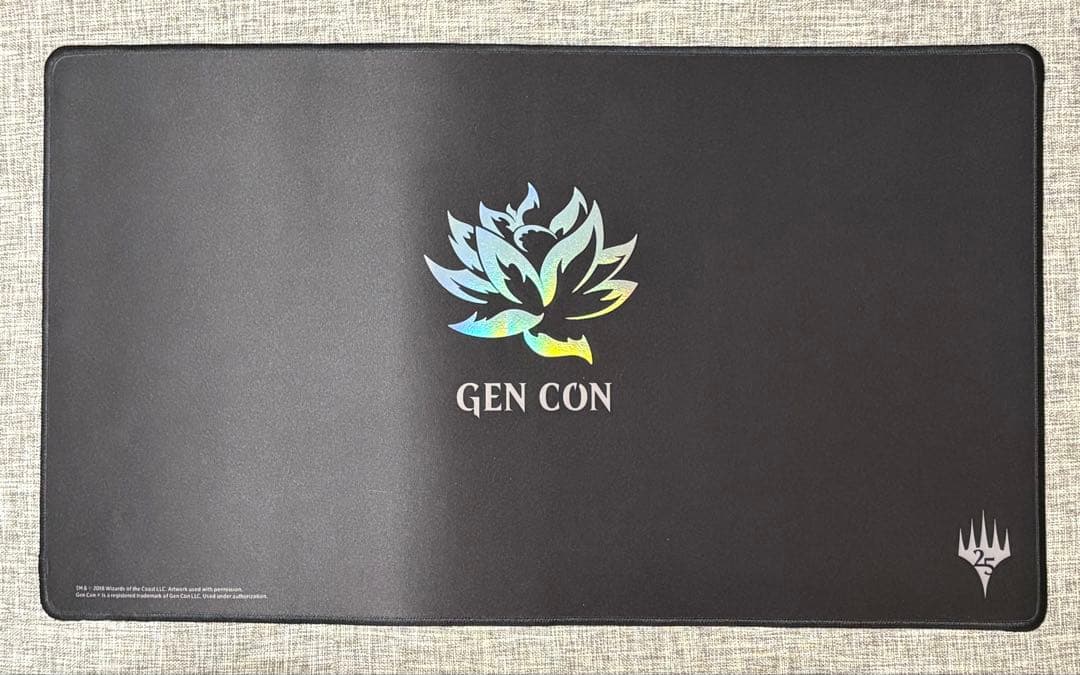 MTG ブラックロータス プレイマット FOIL gencon MTG ブラックロータス プレイマット FOIL gencon ブラックロータス