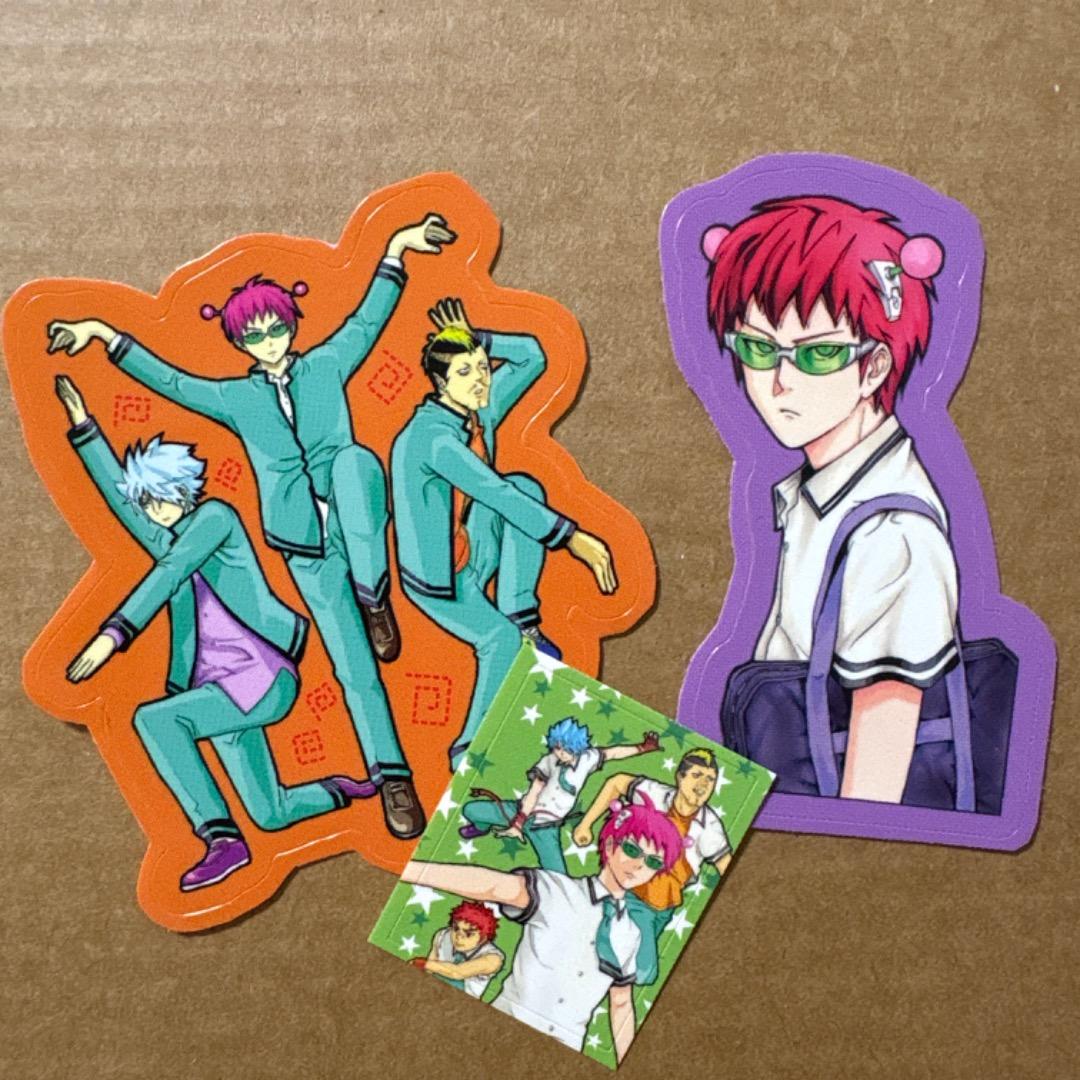 ジャンプフェスタ フェア 特典 2013 シール 斉木楠雄のψ難 ステッカー