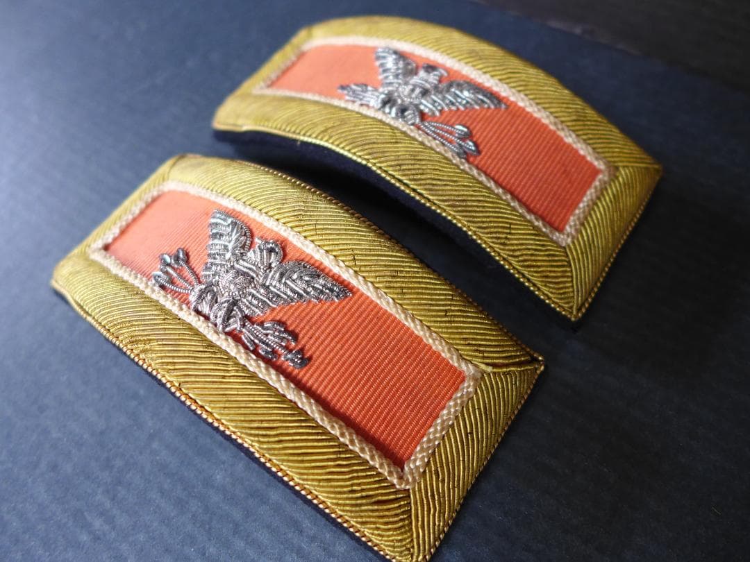 時代物 中古美品　アメリカ陸軍　工兵隊　大佐の肩章　階級章　US NAVY