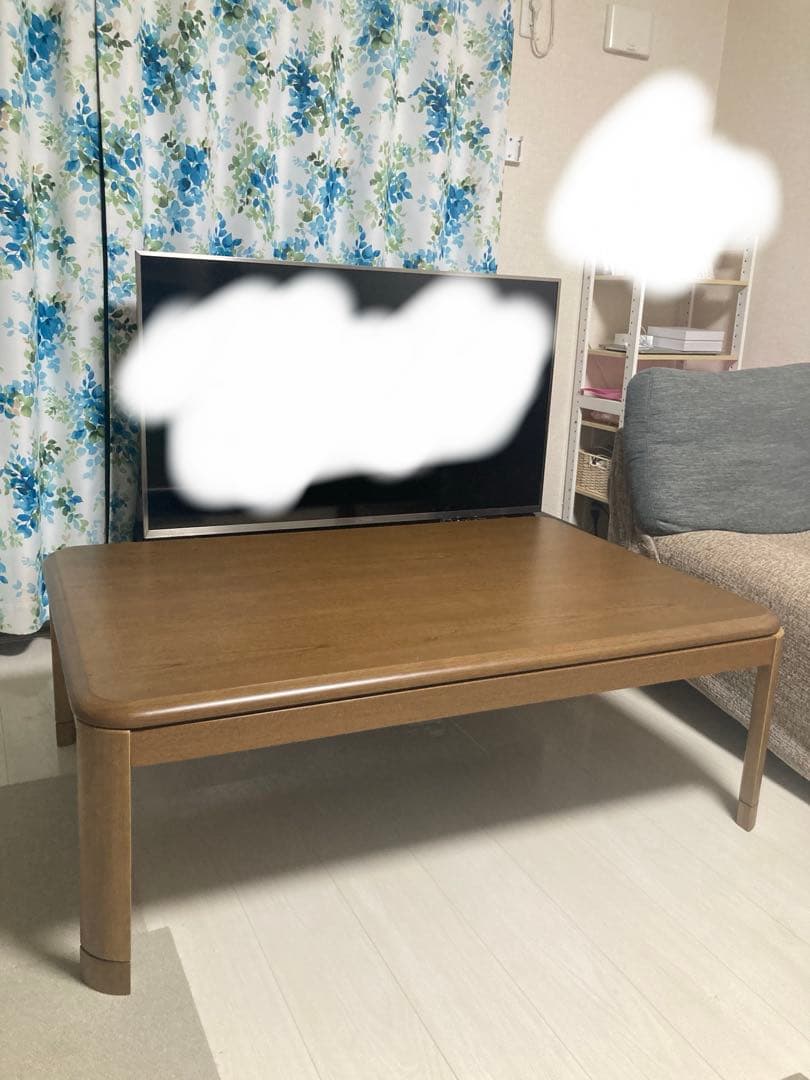 ◇タンスのゲン◇ 傷に強いUV天板こたつテーブル◇リビングテーブル