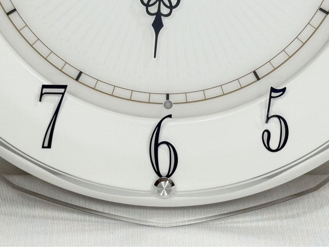 セイコー 掛け時計 電波 アナログ 直径340×340×45mm KX269W