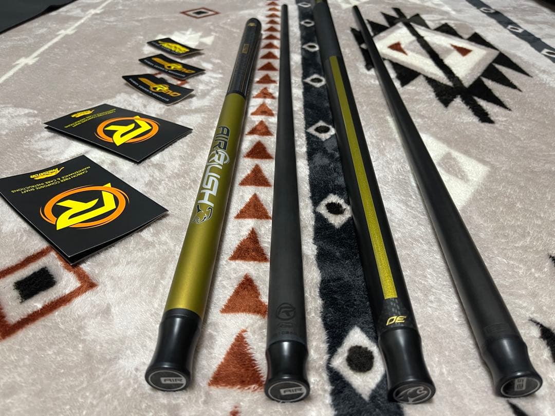 プレデターキューセット(P3 RACER GOLDとAIR RUSH GOLD)