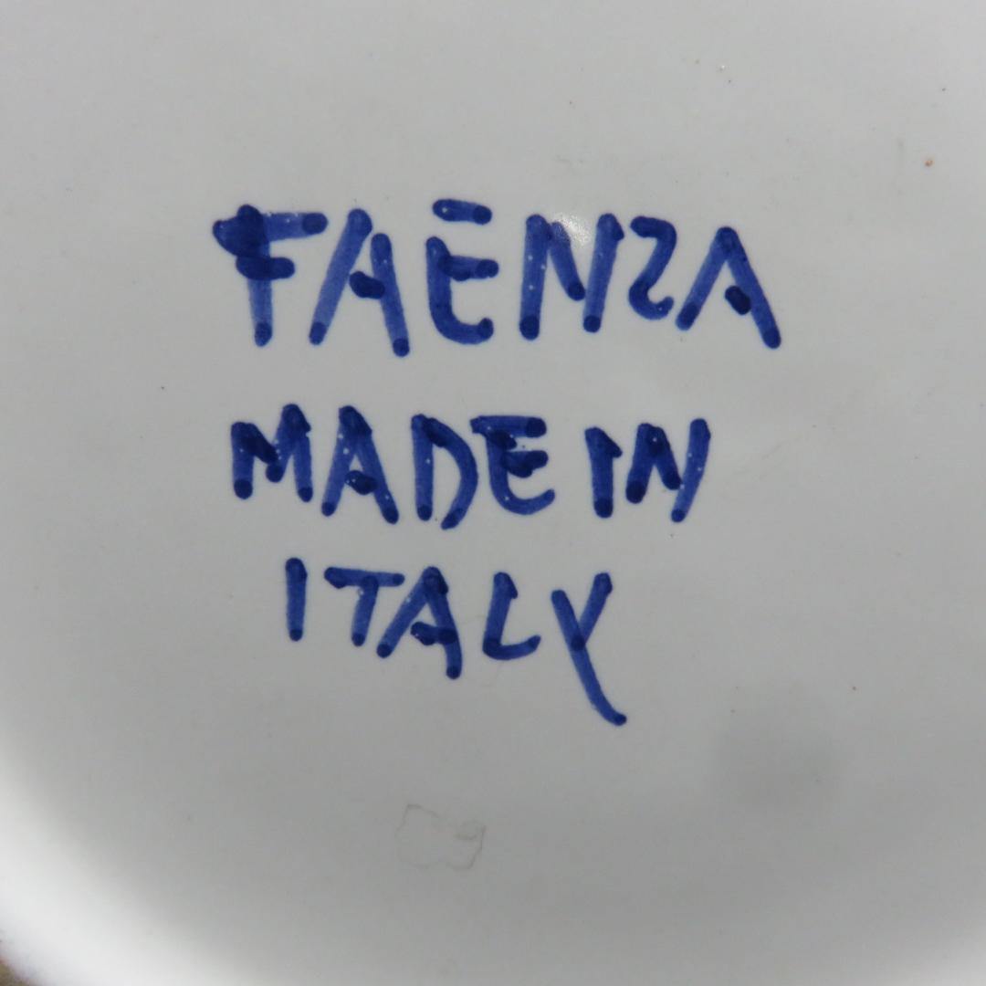 水指 水差し 茶道具 イタリア ファエンツァ 木箱 変わり種 夏 陶器