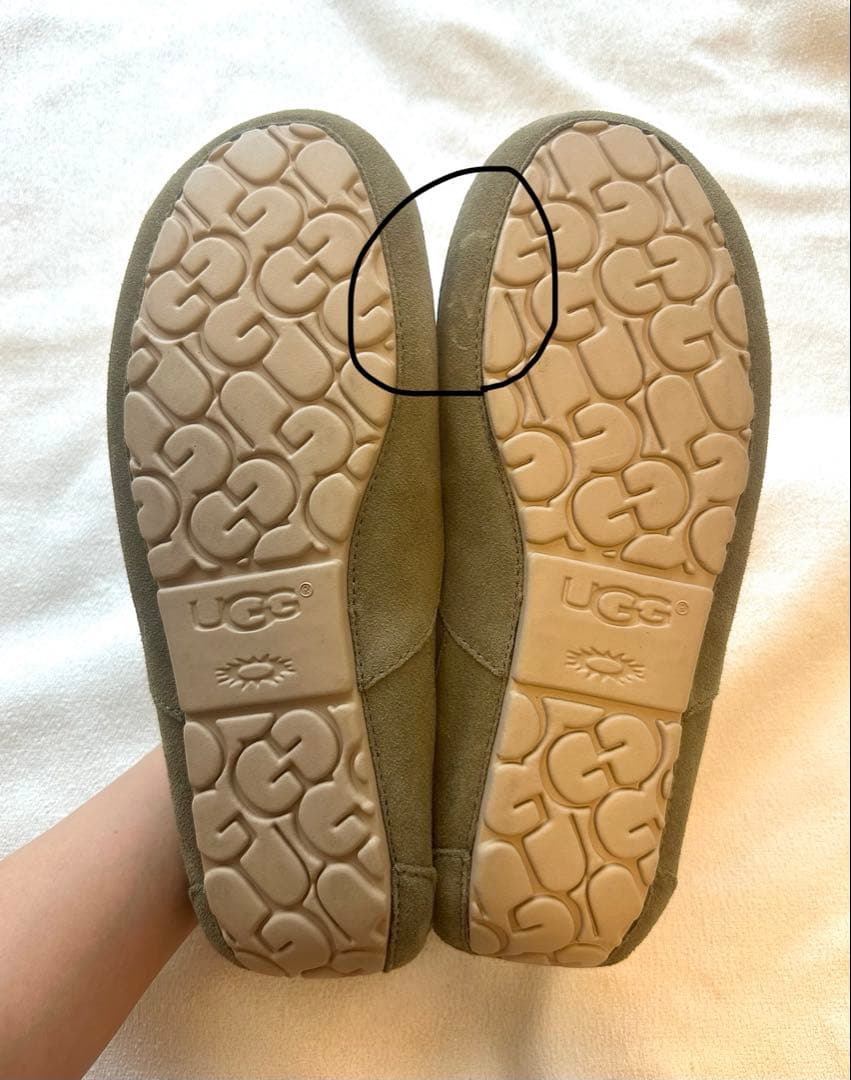 【年末セール中‼️】着用一度のみ UGG モカシン 27cm