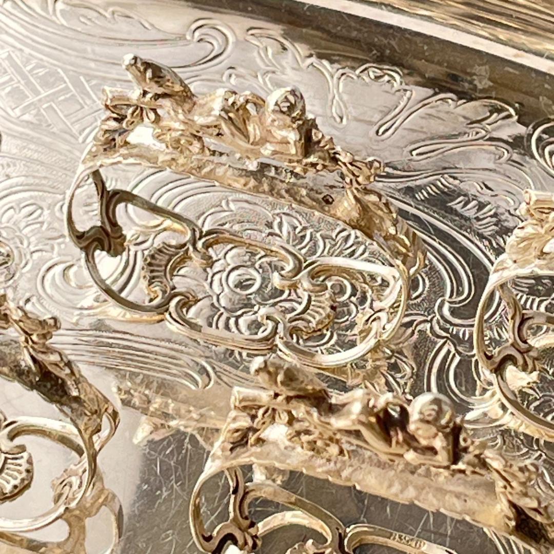 ALBO】 天使と鳥 / 天童とリスのナプキンリング6個【純銀】