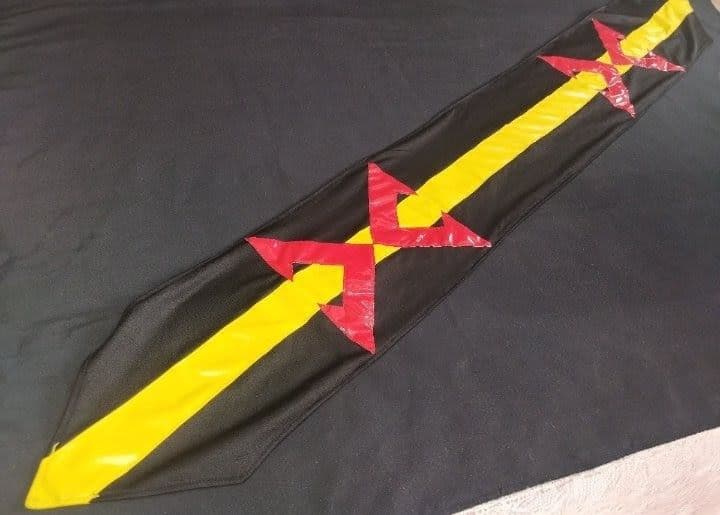 ☆X ブラック マフラー 黒 コスプレ 特撮ヒーロー 1号 衣装 エックス