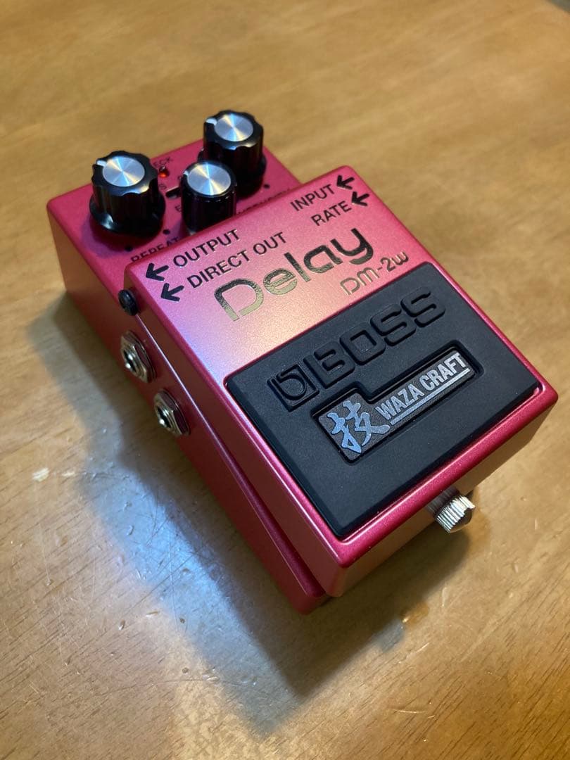 美品】BOSS DM-2w 技 WAZA CRAFT ディレイ