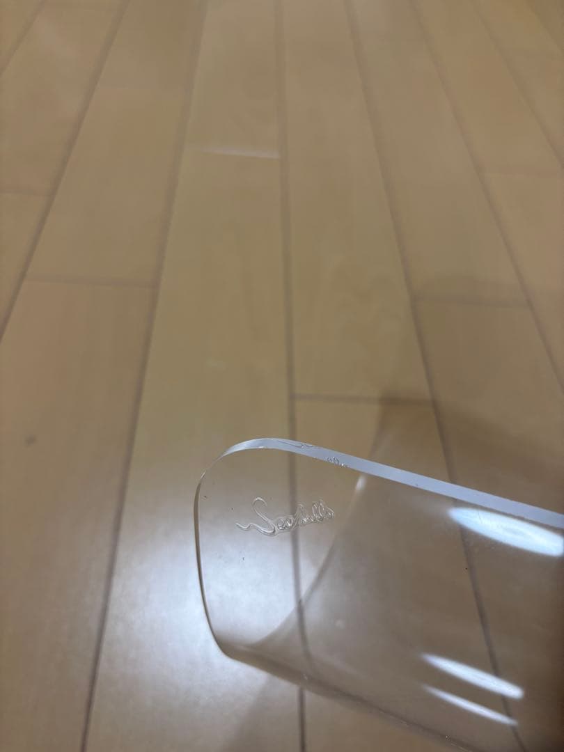 マガジンラック　インテリア　レザー　アクリル　イタリア製　ハンドメイド