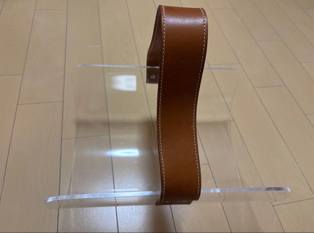 マガジンラック　インテリア　レザー　アクリル　イタリア製　ハンドメイド