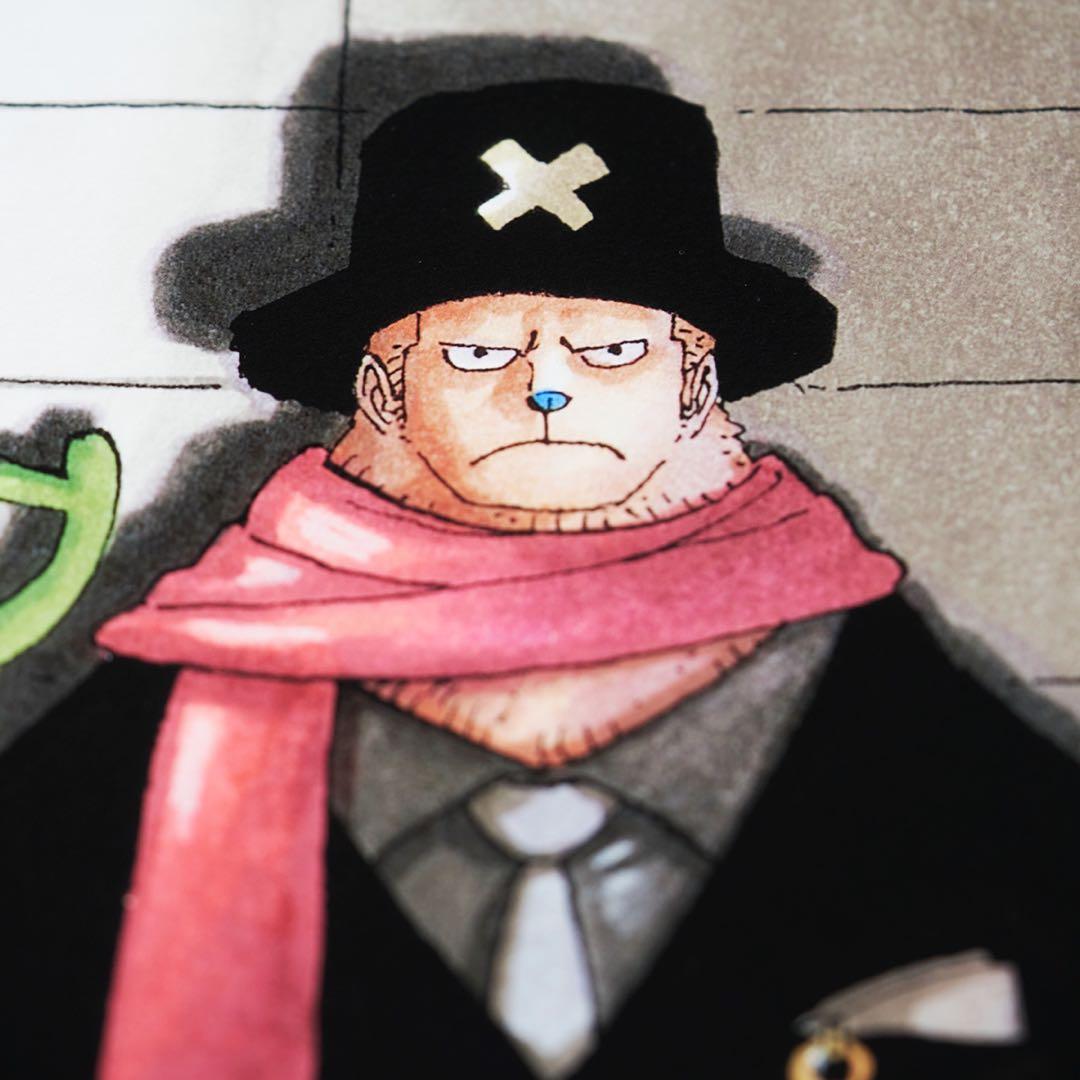 世界20部限定　ワンピース NFT 集英社マンガアート　複製原画　2枚セット