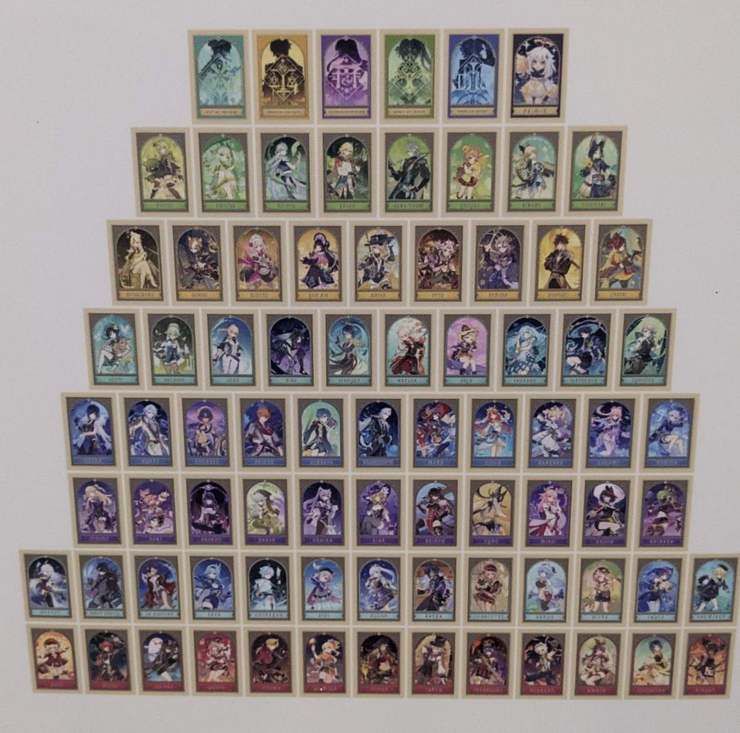 公式正規品 七聖召喚カード コンプリートセット ホヨランド2024 韓国限定