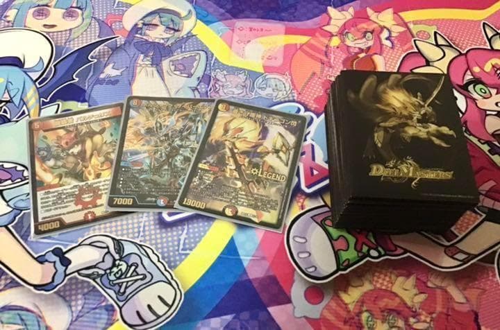 本格構築 【赤白ドギラゴン閃】 デッキ＆二重スリーブ 本格構築 【赤白