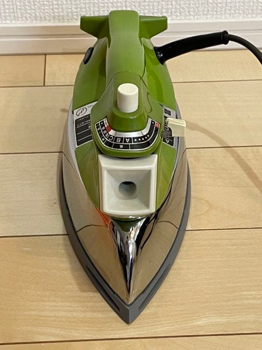 レトロ】ナショナル スチームアイロン NI-666SF 本物 美品【昭和レトロ