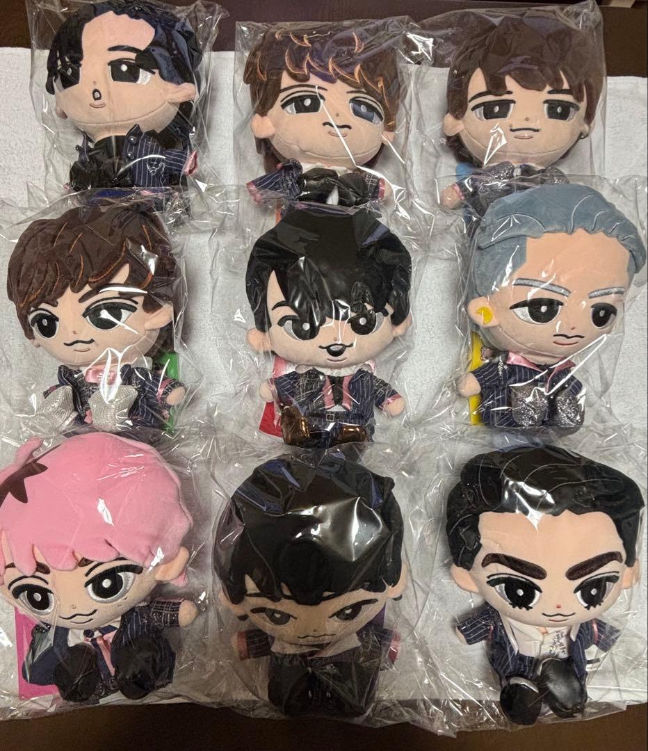 Man スノチルBIGぬいぐるみ 9人全員 Man すのチル ぶら下がらないシリーズ BIGぬいぐるみ 9人 全員 Amazon