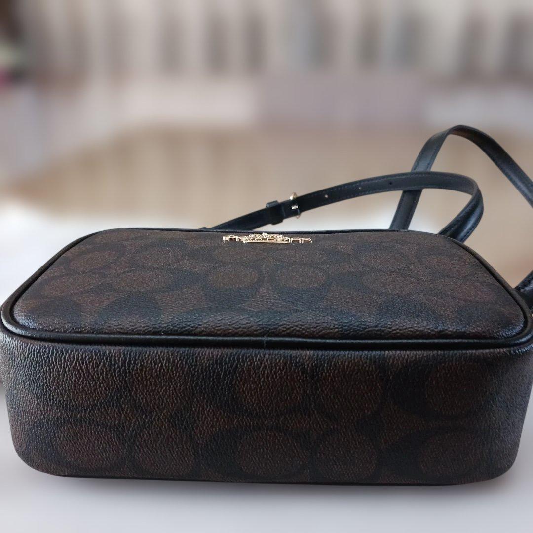 新品未使用COACH ショルダーバッグ ブラウン/ブラック