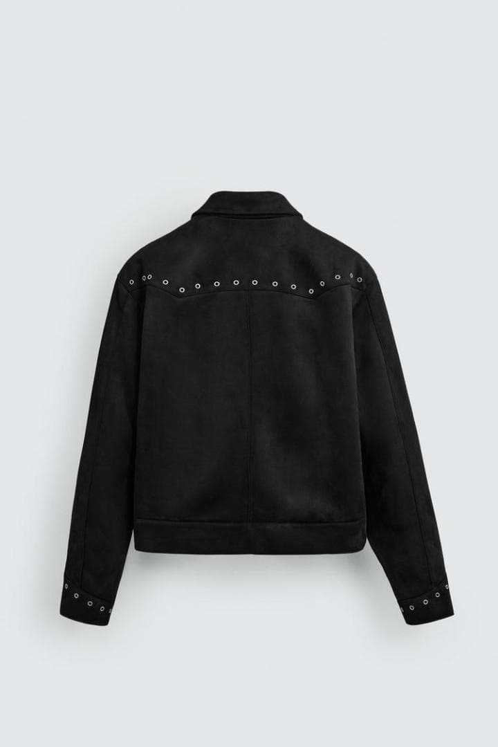 ZARA ザラ フェイクスエードジャケット L