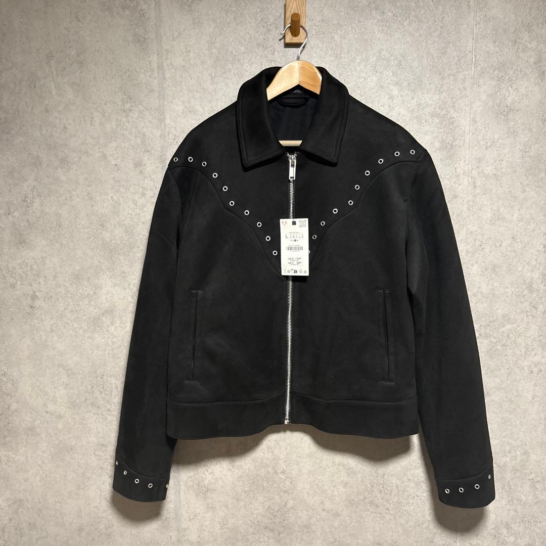ZARA ザラ フェイクスエードジャケット L
