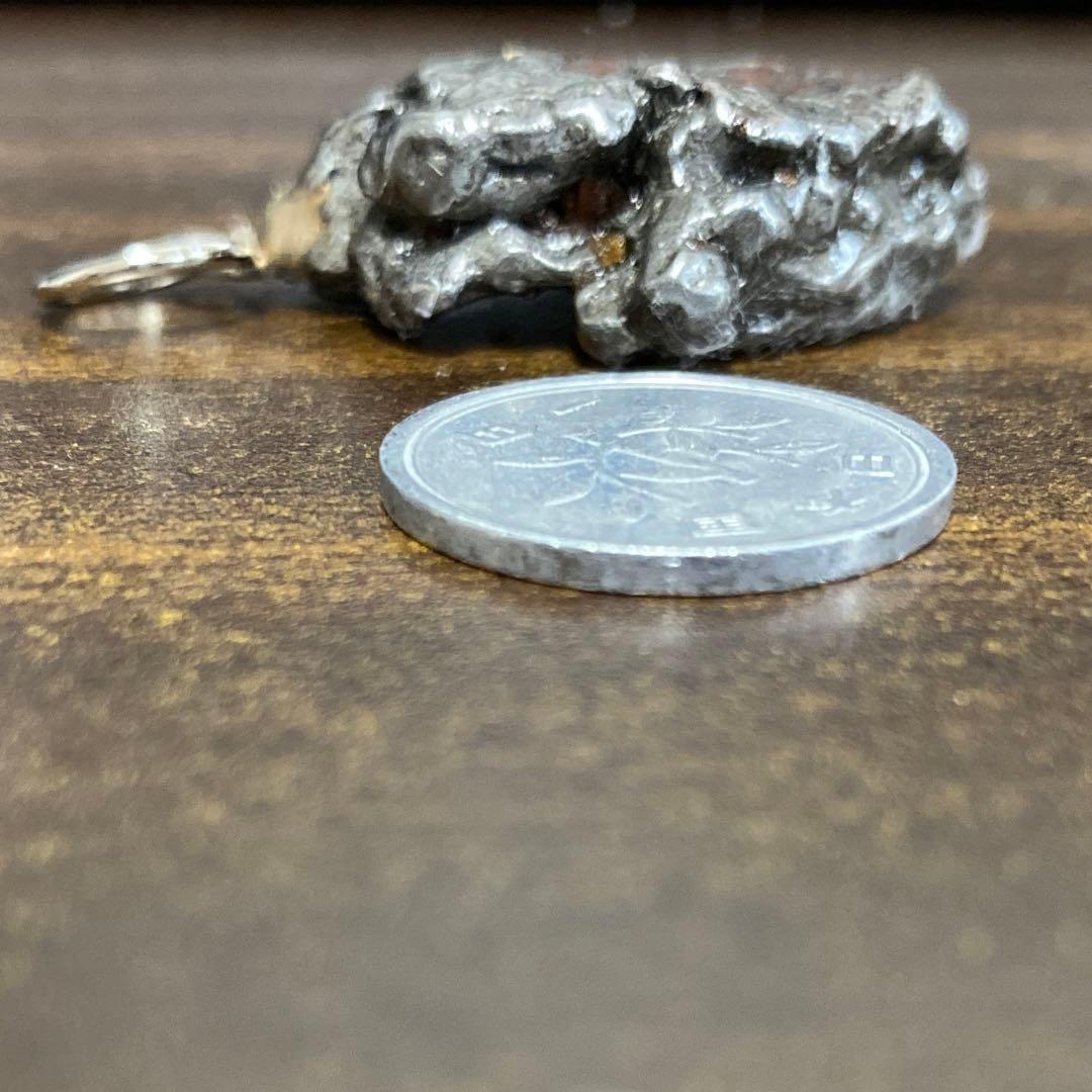 隕石 LOC アルゼンチン カンポ 鉄質隕石 約26g ペンダント トップの