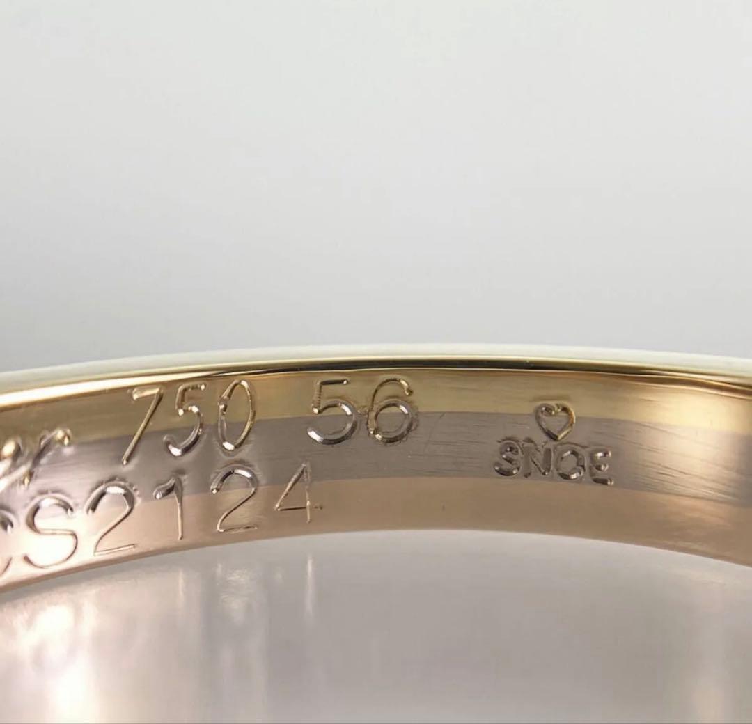 カルティエ　Cartier スリーカラーゴールドリング 56 16号 美品