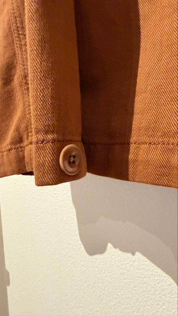 LEMAIRE ブラウン オーバーシャツ ジャケット サイズ: XL